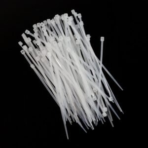 Nylon Cable Ties – 3x100mm Heavy Duty Self-Locking, 100 Pc | Tidy Table