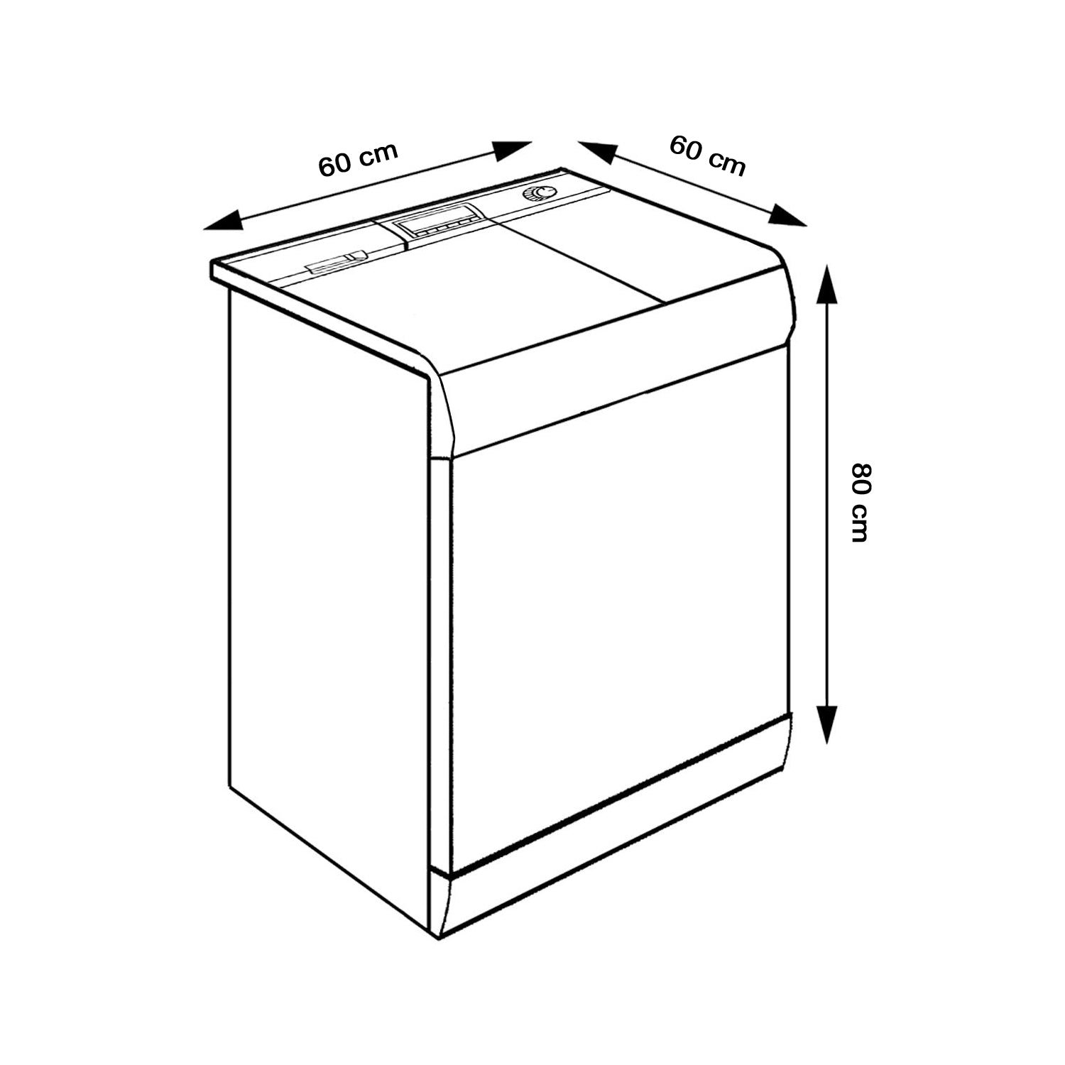 Top Load Washing Machine Cover – Waterproof & Durable | Bathora