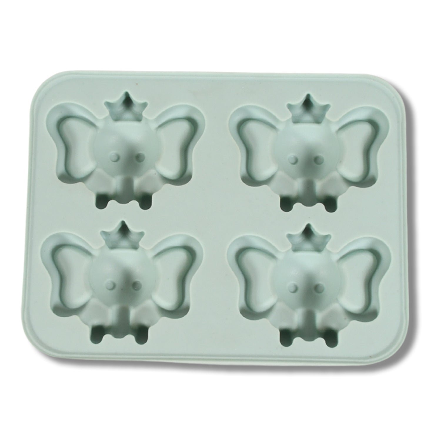 Cartoon Ice Cube Tray – 4-Grid Silicone Mould | Indo Glow