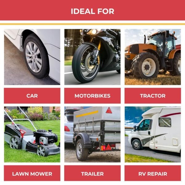 Tyre Repair Strips – Emergency Puncture Seal (5 Pcs) | Indo Glow