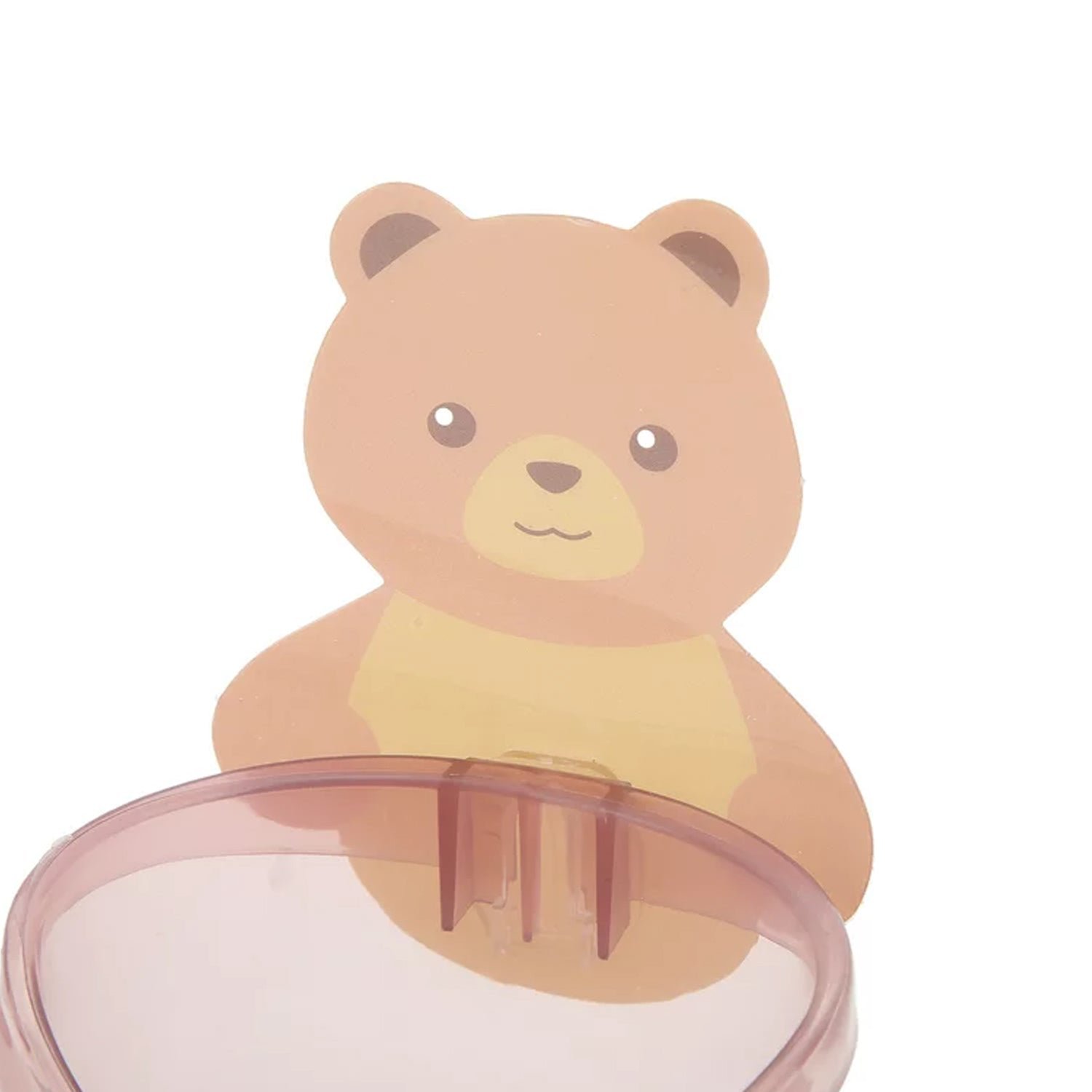 Teddy Bear Toothbrush Holder – Wall Mount, Self-Adhesive | BrushedUp