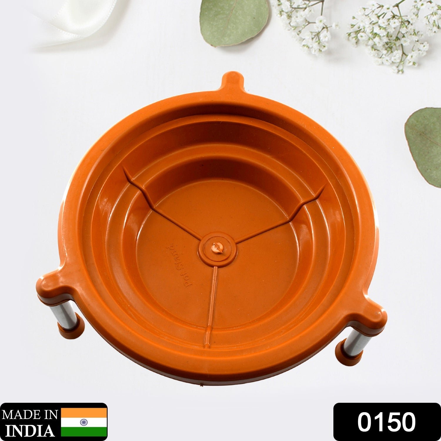 Matka Stand – Durable Plastic Multipurpose 21cm | Plant Edge