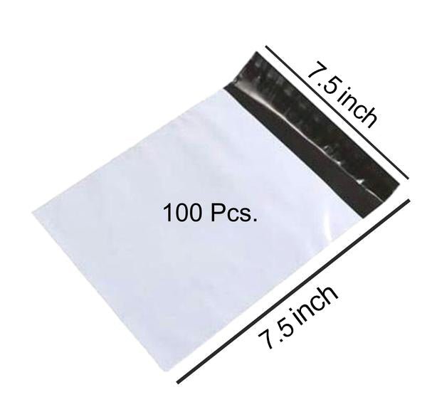 Tamper Proof Courier Bags 7.5x7.5 inch, Pack of 100 | FERVENT