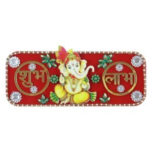 Shubh Labh Door Hanging – Traditional Ganesha Decor for Diwali