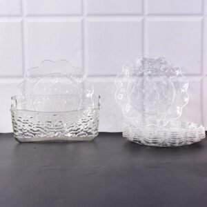 Plastic Bowl Set – 9-Piece Unbreakable Serving Tray Combo