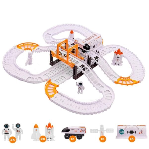 Space Race Track Set – Kids Cosmic Adventure Toy | Action Legion