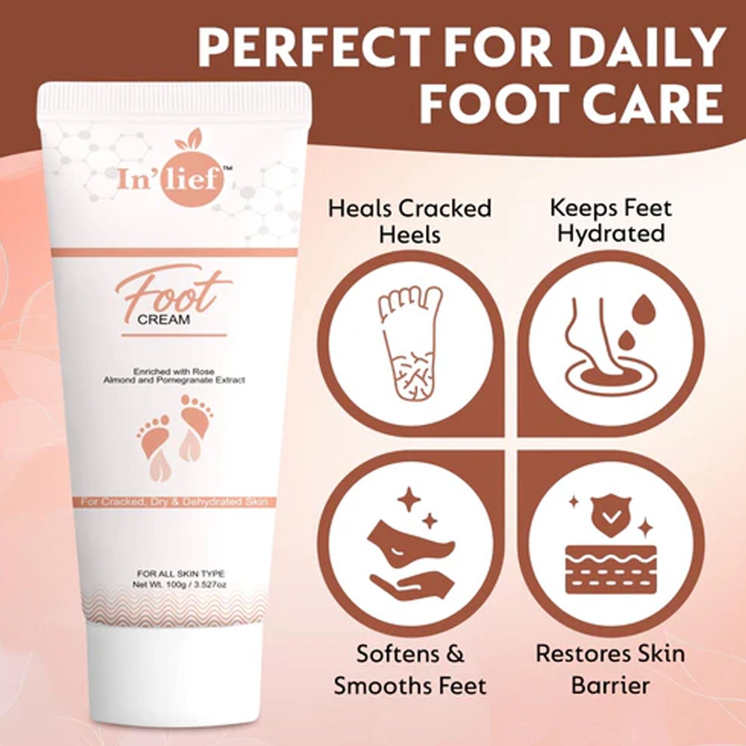 Foot Care Cream – Deep Nourishing for Soft, Smooth Heels