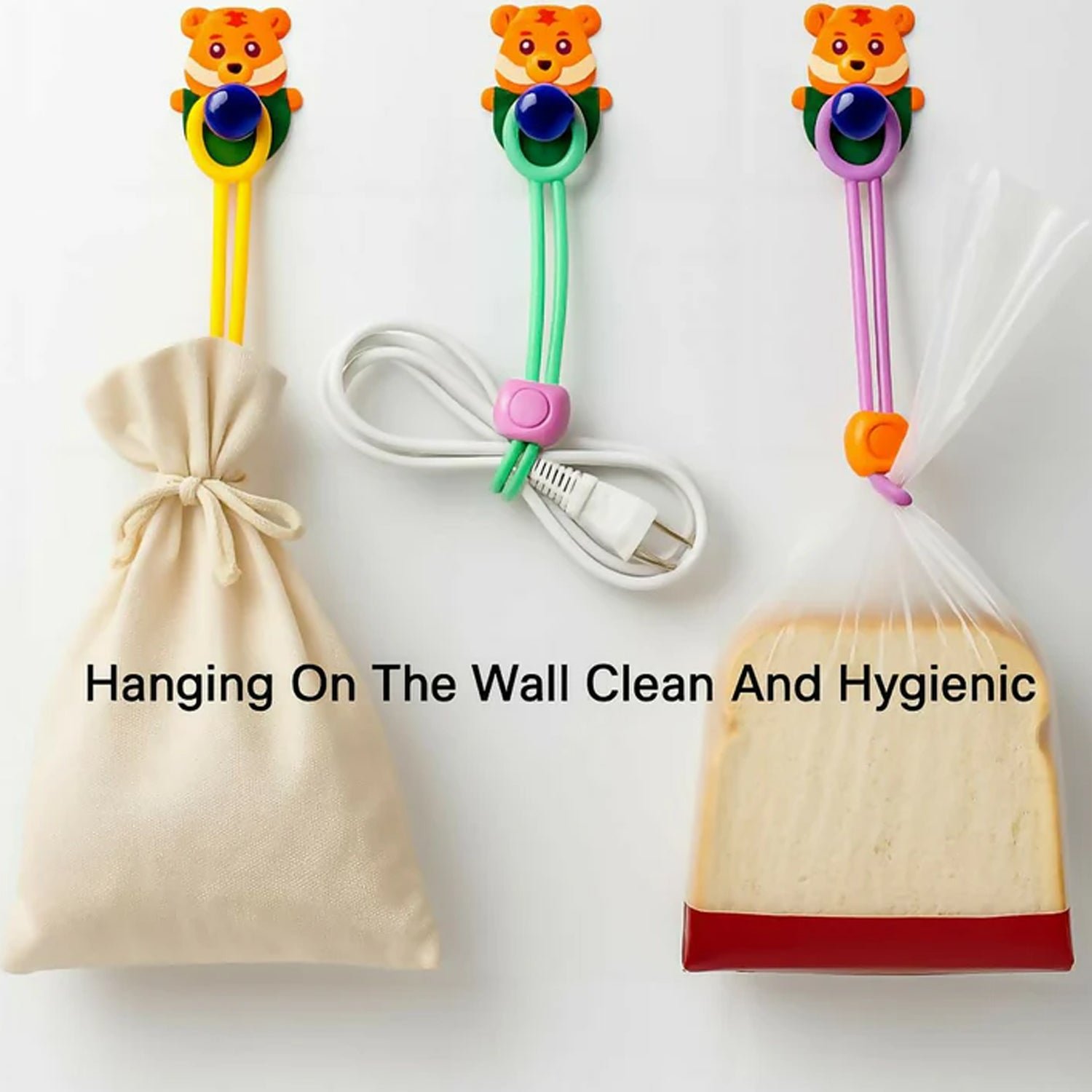 Silicone Food Bag Clips – Reusable Sealing Lock 3 Pack
