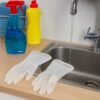 Small Kids Dishwashing Gloves – Soft Reusable Latex Set