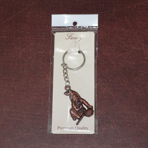 Bal Krishna Keychain – Durable Metal Devotional Accessory