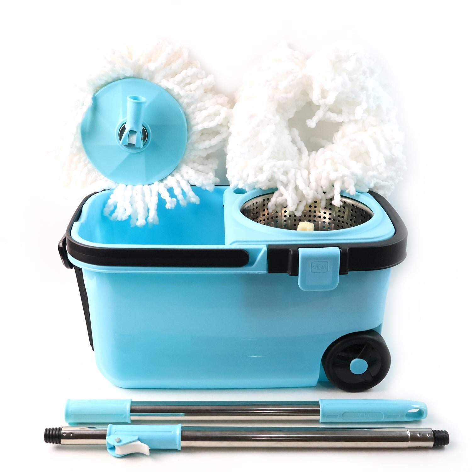 360° Spin Mop – Super Absorbent Microfiber Floor Cleaner