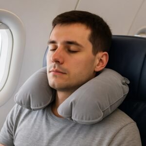 Travel Comfort Sleep Kit – 4 In 1 Portable Rest Set