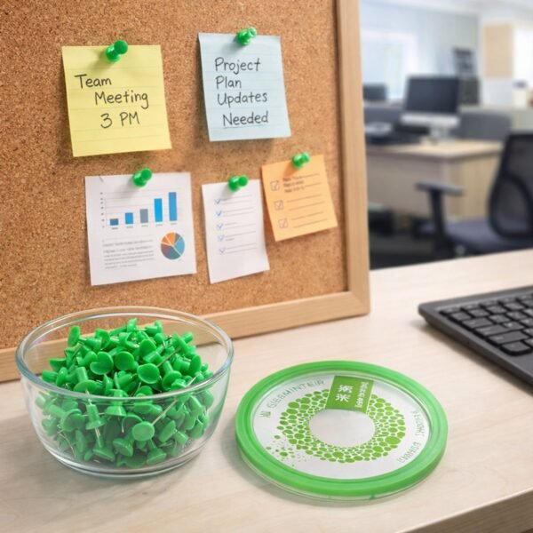Heavy-Duty Plastic Push Pins – Reliable for Office & Home Use