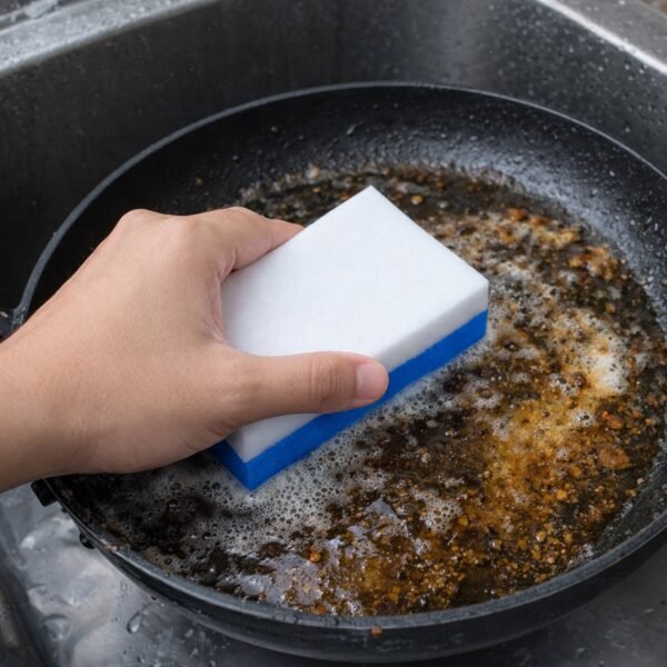 Cleaning Sponge Eraser Pads – Dual Layer Multipurpose Set
