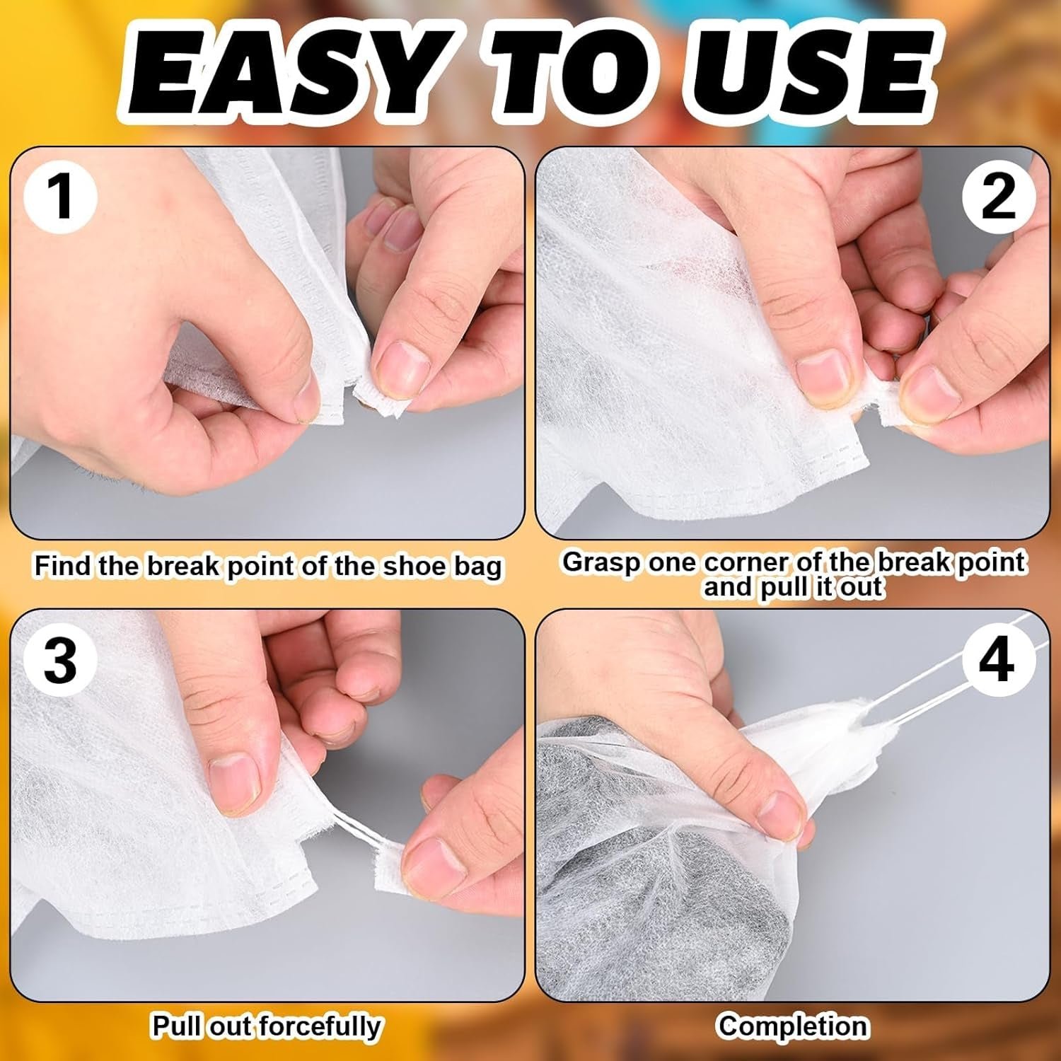 Non-Woven Shoe Storage Bag – Breathable & Dustproof Protection