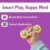 Baby Spinner Toy Set – 3 Pc Sensory Spin Toys with Suction Cups