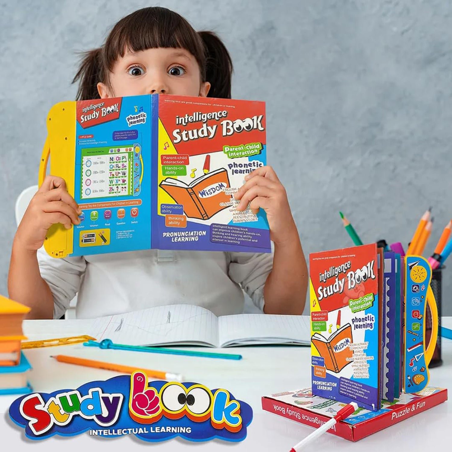 Interactive Learning Book for Kids – Sound & Phonics Fun