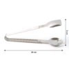 Stainless Steel Serving Tong – 2-in-1 Pasta & Salad Tool