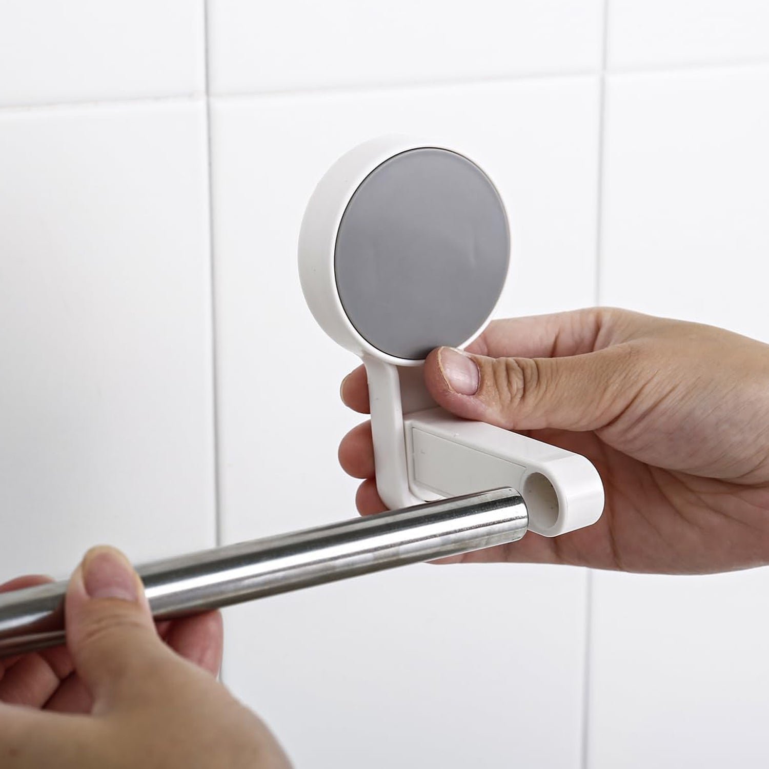 Self-Adhesive Towel Rod – Rust-Resistant Punch-Free Mount