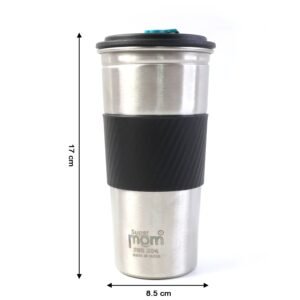 Stainless Steel Travel Tumbler – Leak-Resistant, 500ml Capacity