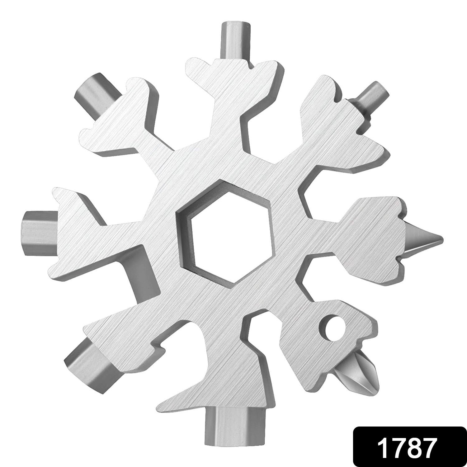 Snowflake Multi-Tool – 18-in-1 Stainless Steel Portable | BoltForce