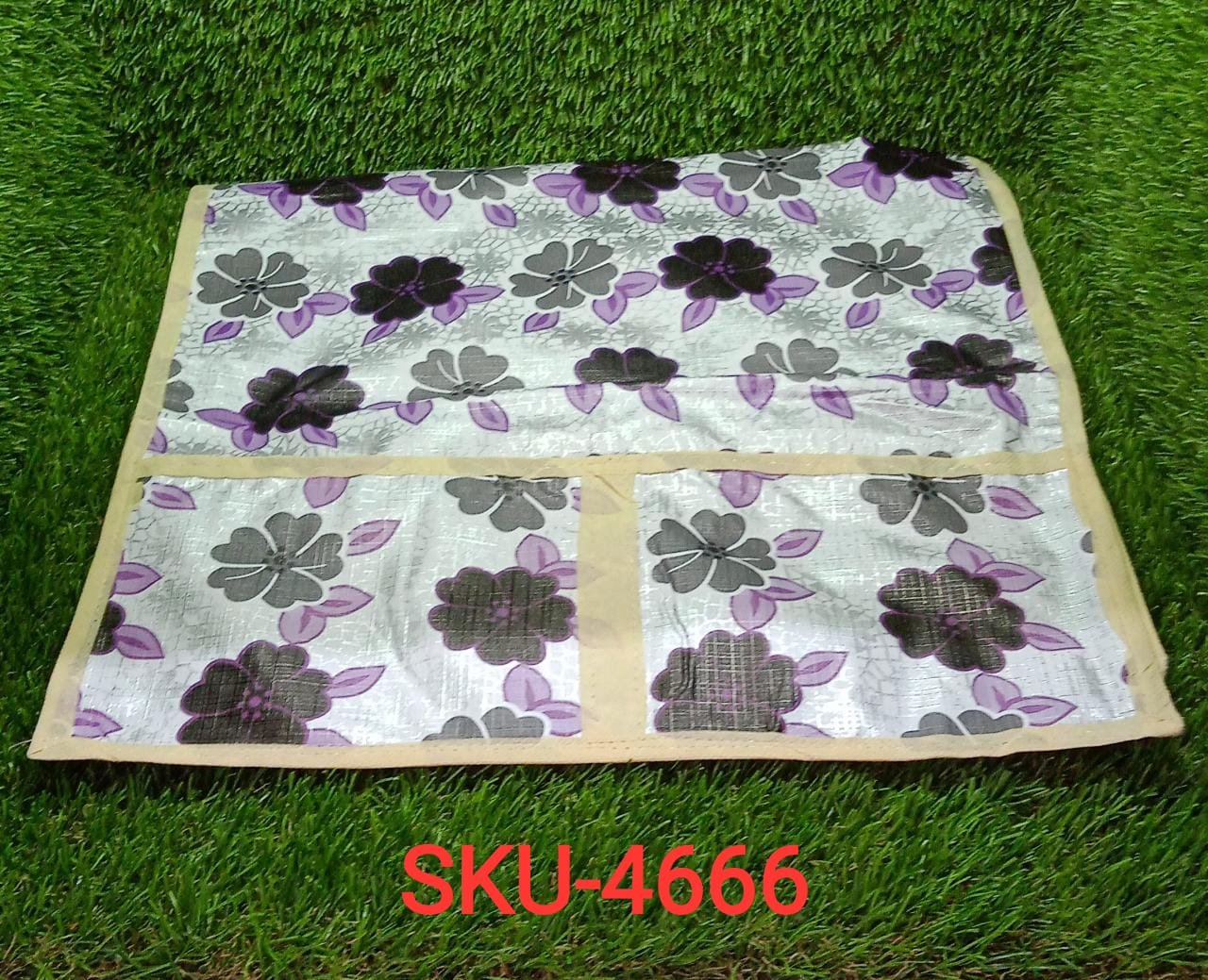 Microwave Oven Cover – Dust Protection with Utility Pockets | Tidy Table
