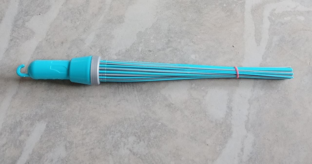 Hard Bristle Broom – Wet & Dry Floor Scrubbing | Pro Clean