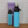 1100 ML Diamond Texture Sports Water Bottle – Leakproof Secure Cap