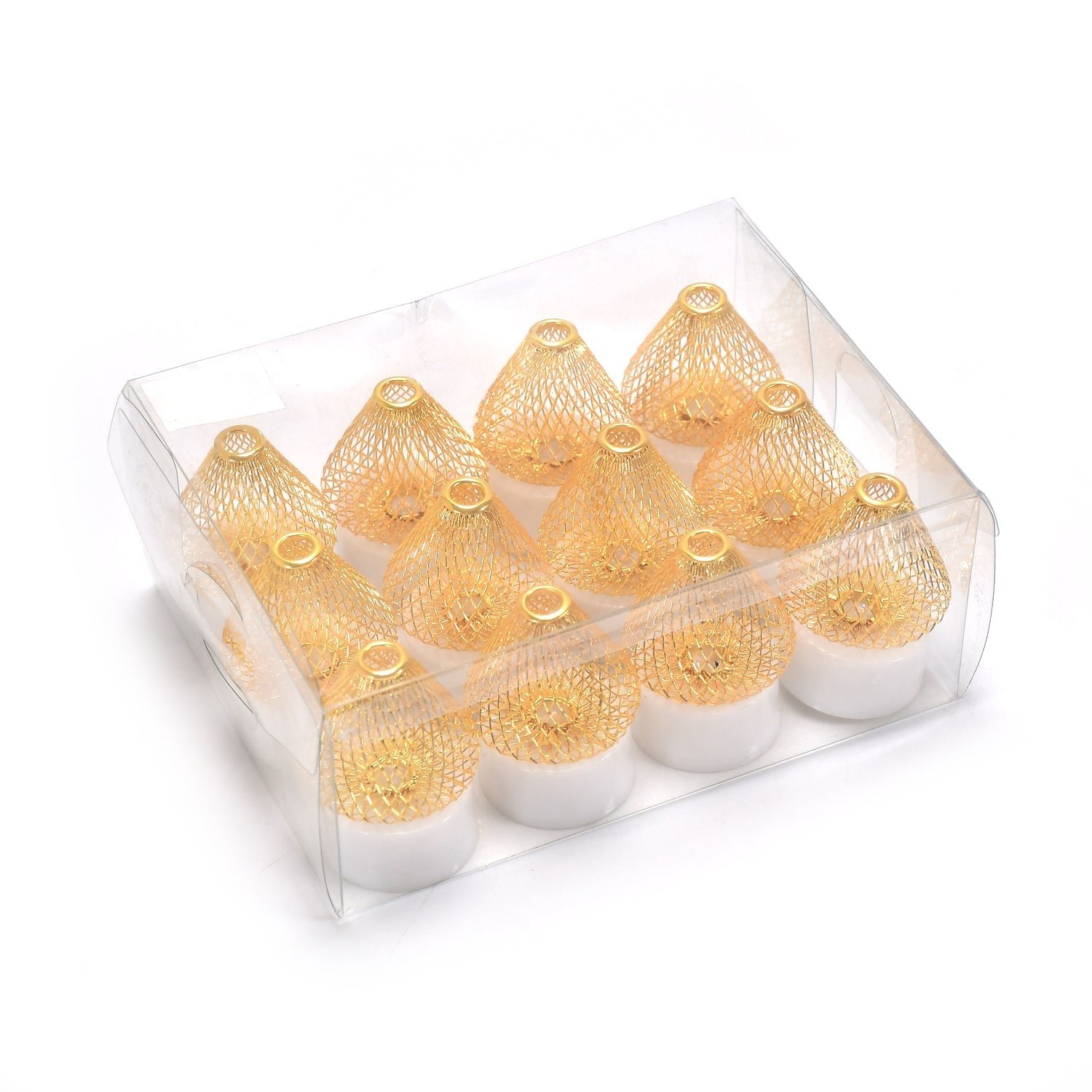 Flameless LED Tea Light Candles 12 Pcs – Safe Home Decor | Styleva