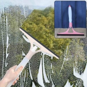 Window Cleaning Spray Brush – Streak-Free Glass & Car | Velvet Wipe