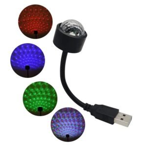 USB Star Projector – Dual Mode Disco Light for Car & Home | Styleva