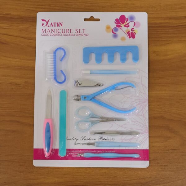 11 in 1 Manicure Pedicure Nail Care Kit – Professional Grooming Set |