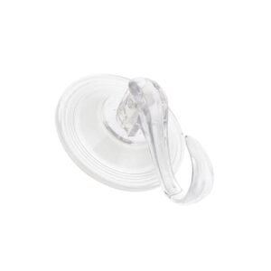 Plastic Suction Cup Hook – Heavy Duty Clear Hold (1 Pc)