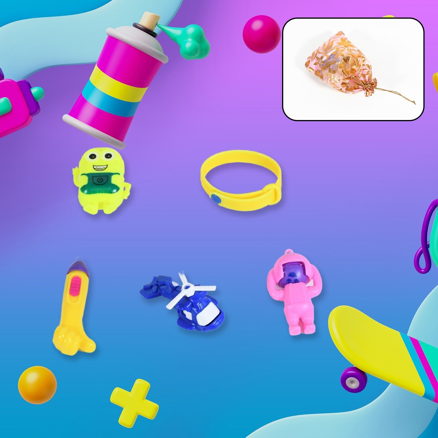 Kids Toy Combo – 5Pc Attractive Gift Set for Children | Aditi
