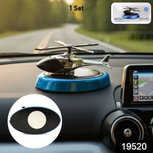 Helicopter Car Air Freshener – Stylish Rotating Dashboard Perfume