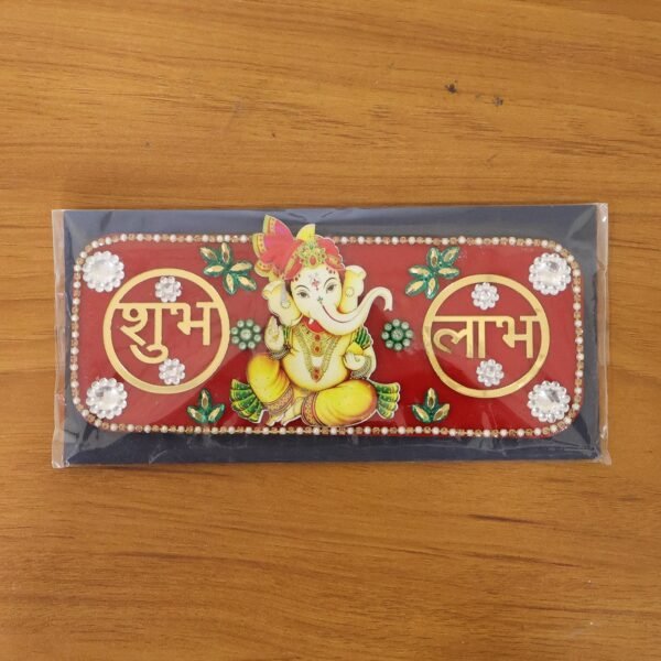 07_22e0a1ac-1ac0-4cfb-b0c2-abeeeb1dc5e9 Shubh Labh Door Hanging – Traditional Ganesha Decor for Diwali