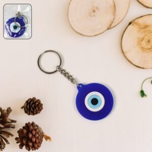 Evil Eye Silicone Keychain – Good Luck Charm | RaceVault