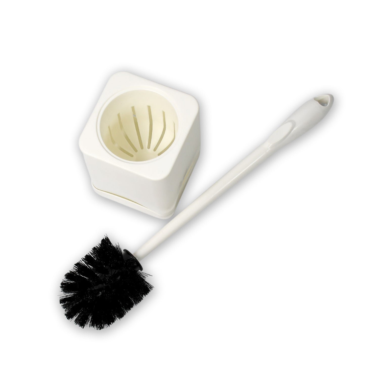 Toilet Brush Set – Long Handle & Holder for Bathroom Cleaning |