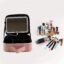 LED Makeup Organizer Box – Touch Sensor Mirror & USB Rechargeable