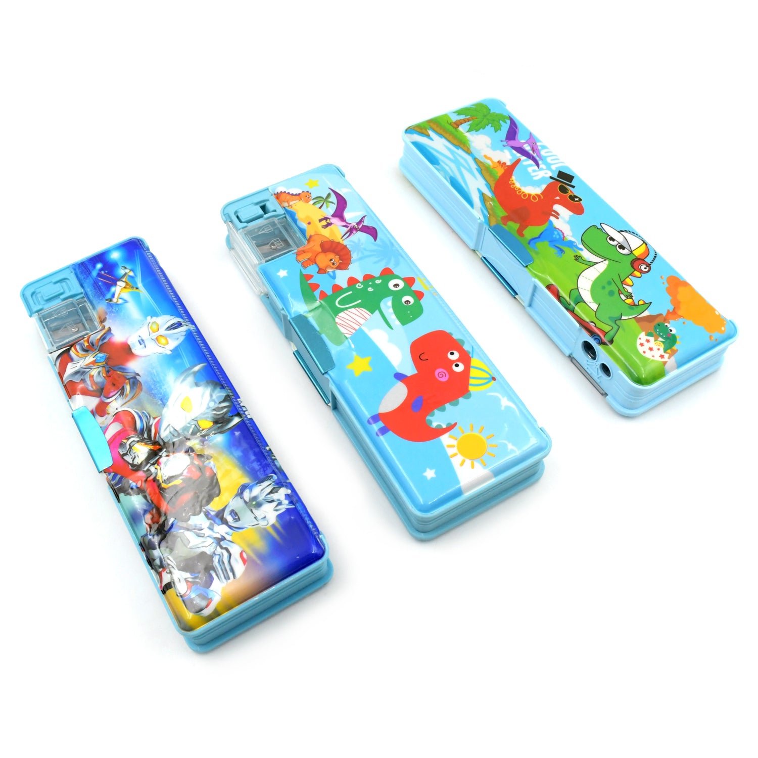 Kids Pencil Case – Dual Compartment Stationery Box | Deskrova