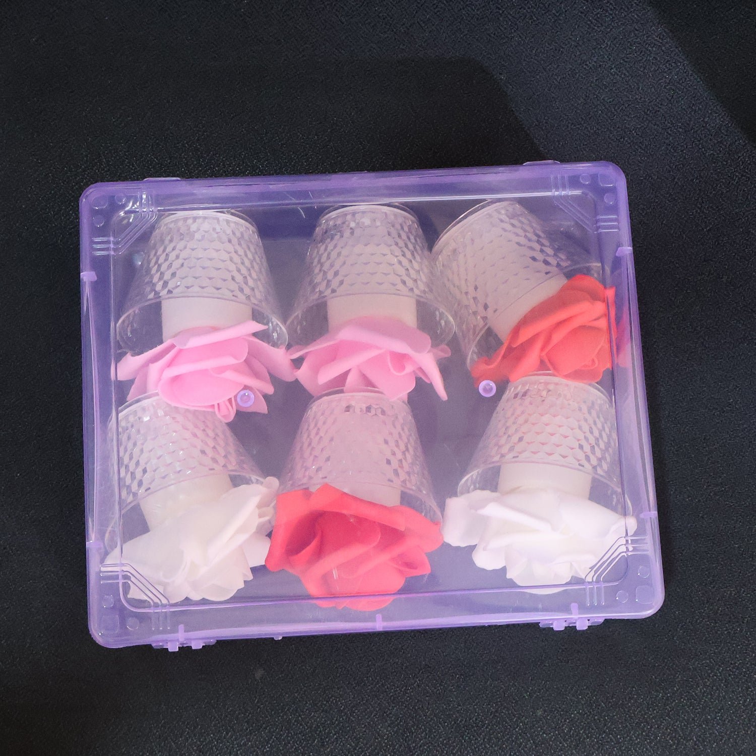 LED Rose Flower Flameless Tealight Candle Set – Elegant & Safe Décor
