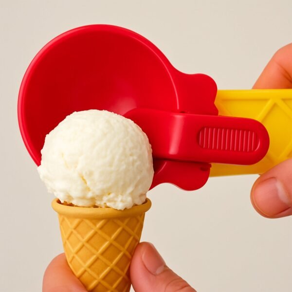 Ice Cream Scooper with Trigger Handle – Easy Melon & Sorbet Serving