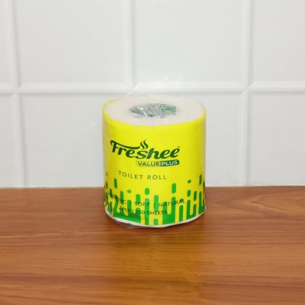 2-Ply Toilet Roll – Ultra-Soft with 250 Sheets for Comfort