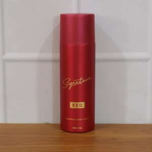 Signature Red Fragrance Body Spray – Long Lasting Bold Scent