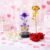 Glass Dome Rose Romantic Gift Set – Elegant LED Décor