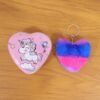 Heart Shape Gift Box & Plush Keychain – Cute 2-Piece Gift Set