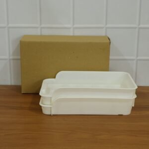Egg Storage Tray – Space-Saving and Durable Refrigerator Organizer