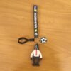 Rainbow Keychain – Colorful Cartoon Football Boy Accessory