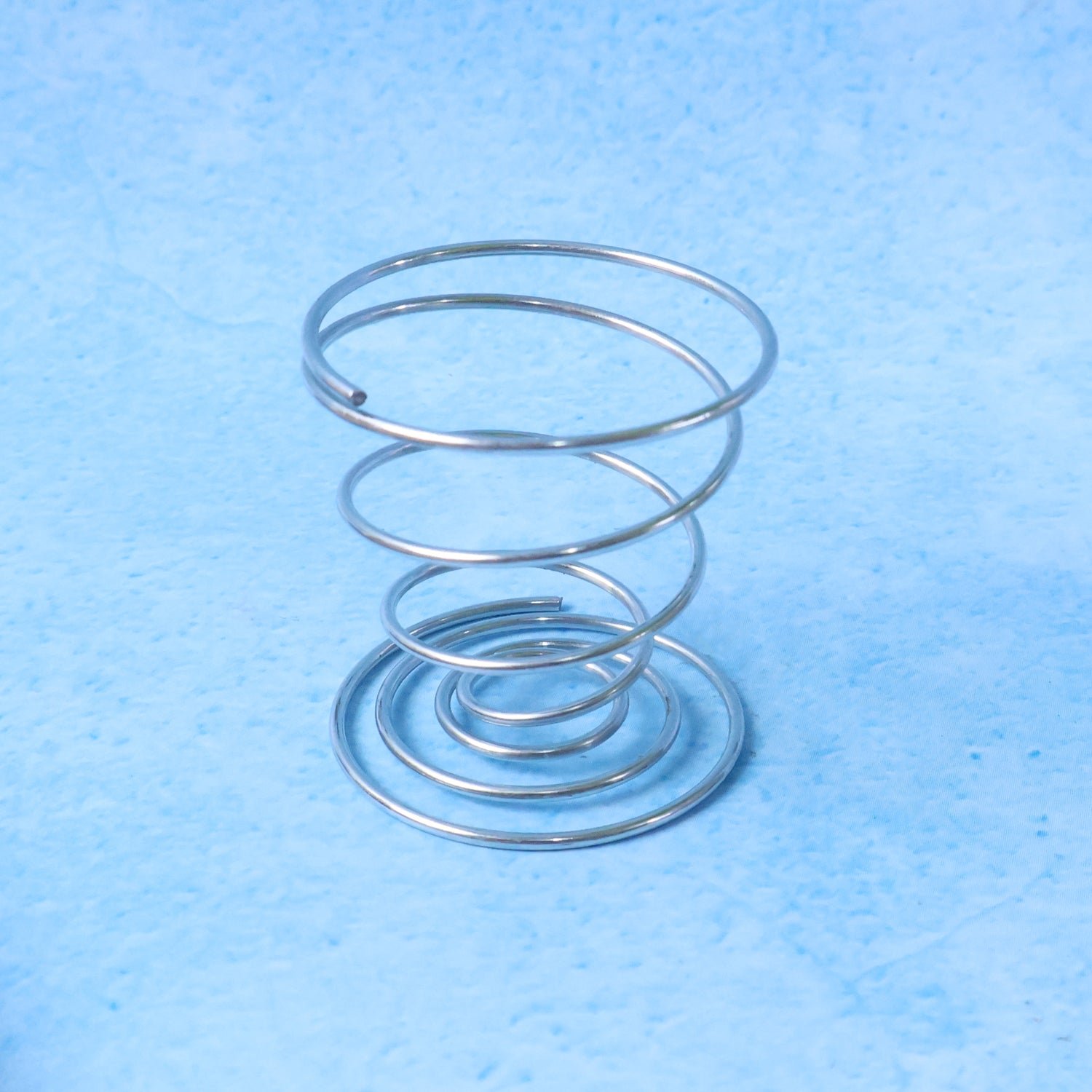 Stainless Steel Egg Cup Holder – Durable Spiral Spring Design