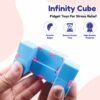 Infinity Cube Fidget Toy – Stress Relief & Focus Enhancer
